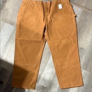 Carhartt Tan Double-Front Work Pants